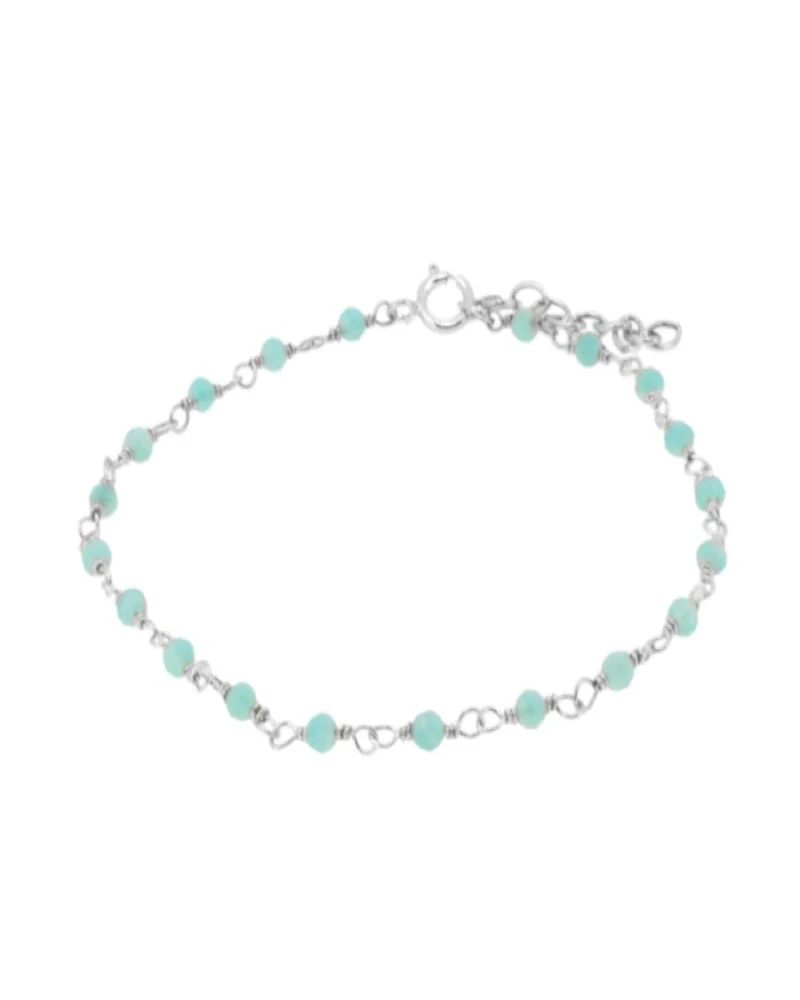 Pulsera Sea Amazonita Silver