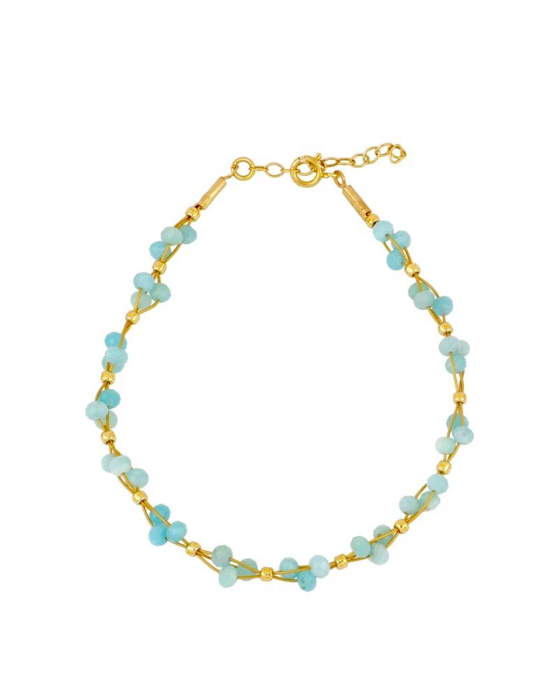 Pulsera Tropical Amazonita