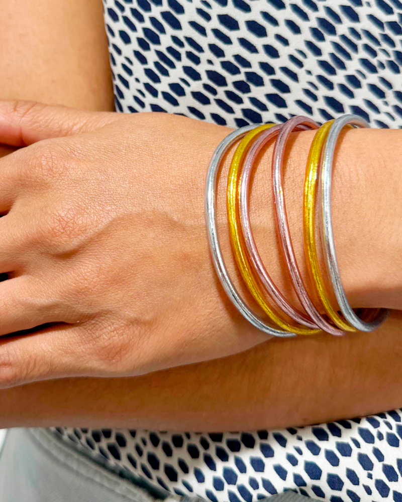 Pulseras Pan de Oro finas - Image 2