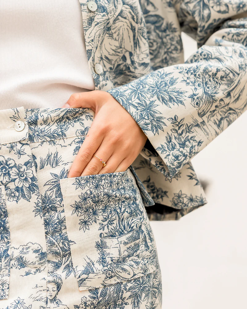 Set Toile de Jouy Azul - Image 5