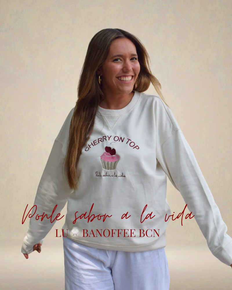 Sudadera Lu x Banoffee Bcn