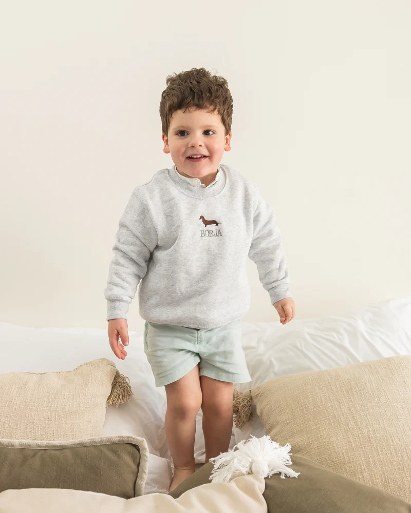Sudadera personalizada Dachshund Niño