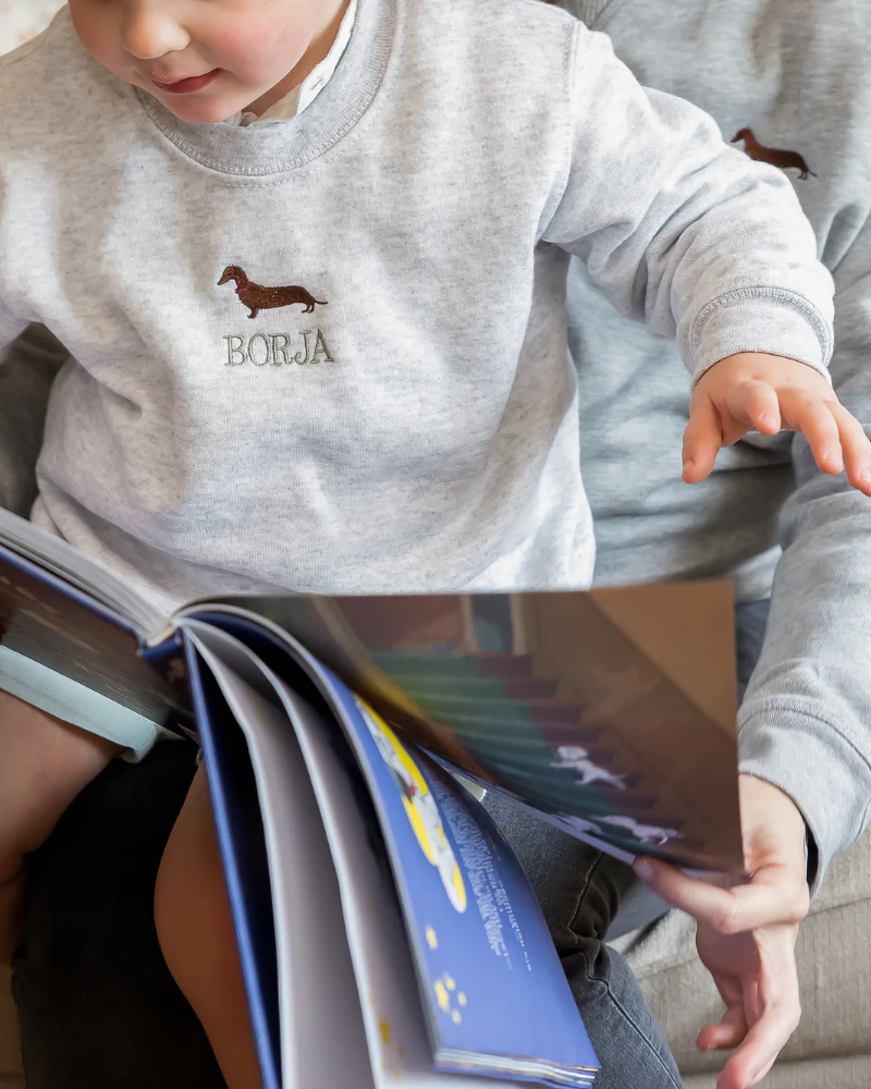 Sudadera personalizada Dachshund Niño - Image 2