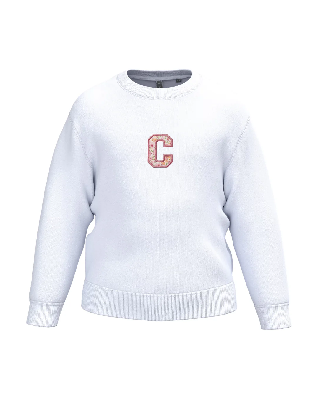 Sudadera personalizada Incial mini blanco - Image 4