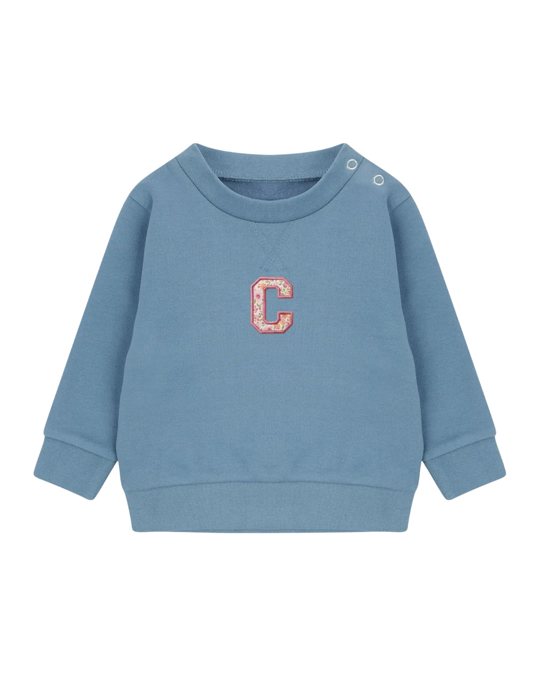 Sudadera personalizada Inicial mini azul - Image 4