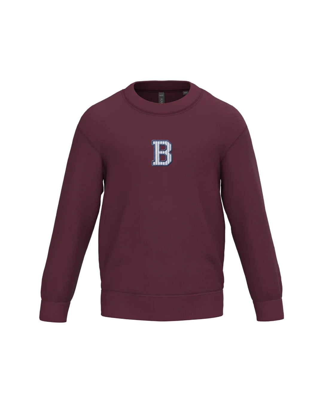 Sudadera personalizada Inicial mini granate - Image 4