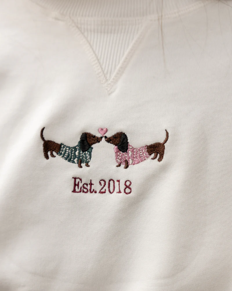 Sudadera personalizada Love Dachshund - Image 2