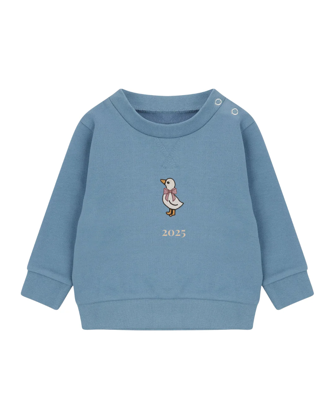 Sudadera personalizada mini pato niña azul - Image 2