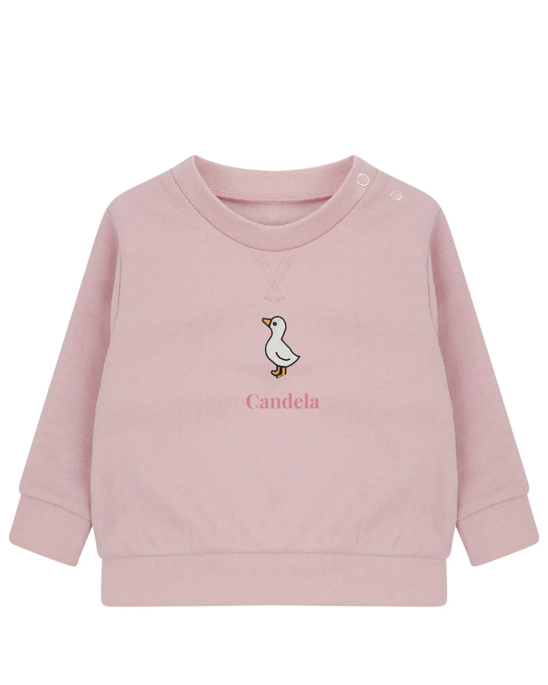 Sudadera personalizada mini pato rosa - Image 2