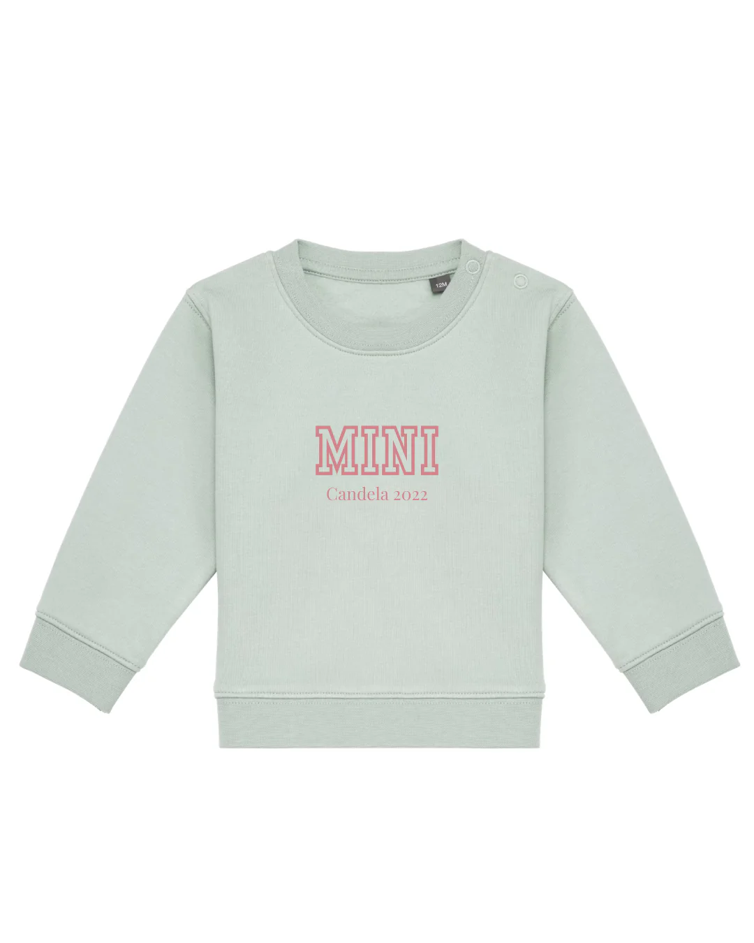 Sudadera personalizada Mini verde mint - Image 2