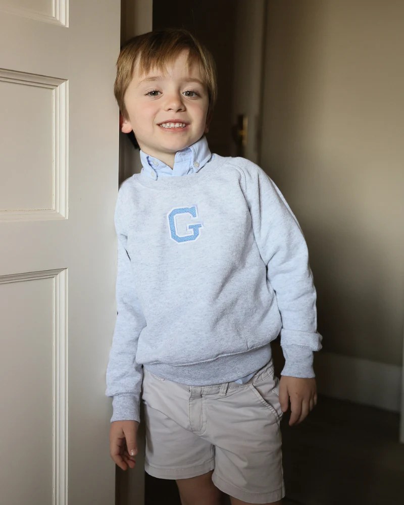 Sudadera personalizada niño inicial grande - Image 3