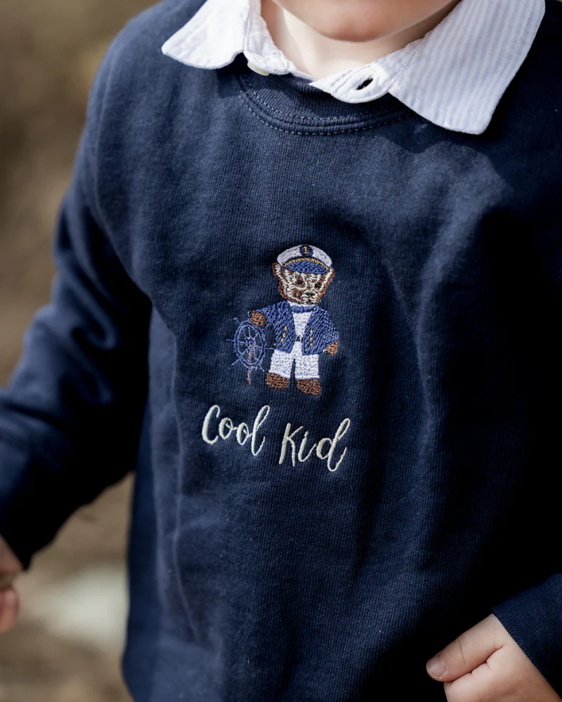 Sudadera personalizada Oso Marinero niño - Image 2