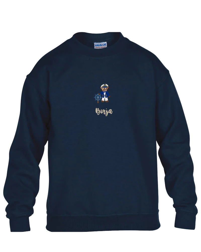 Sudadera personalizada Oso Marinero niño - Image 6