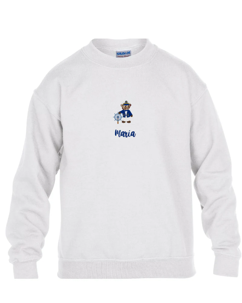 Sudadera personalizada Oso Marinero niño - Image 9