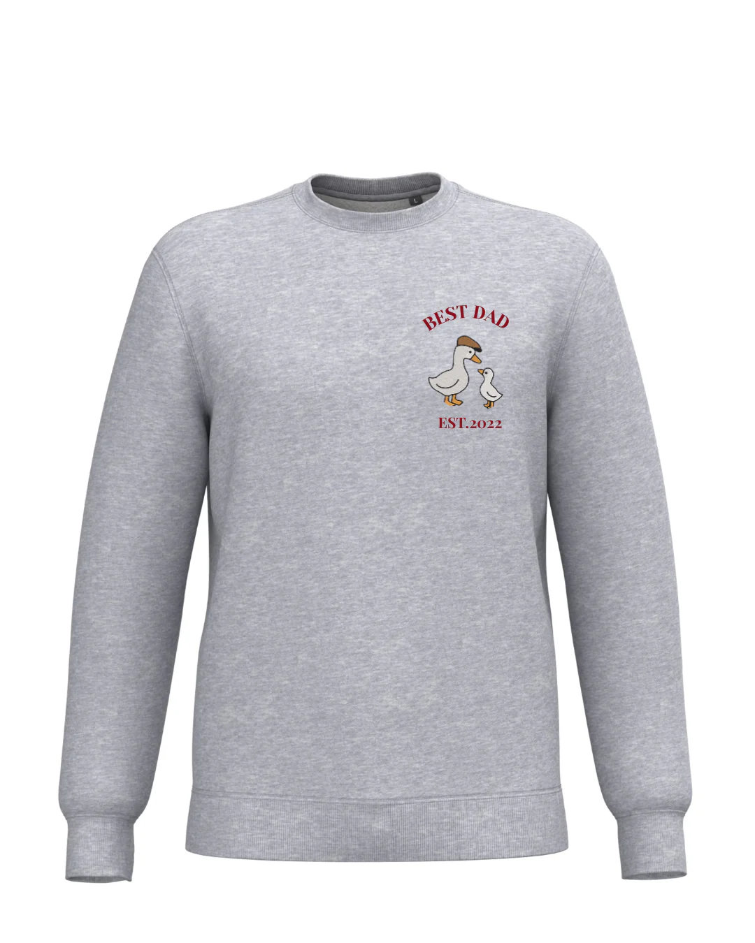 Sudadera Unisex personalizada Patos Gris - Image 2