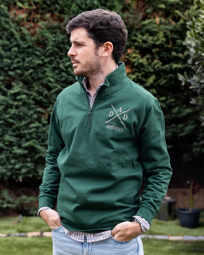 SUDADERA ZIP UNISEX PERSONALIZADA CRUZ - Image 3