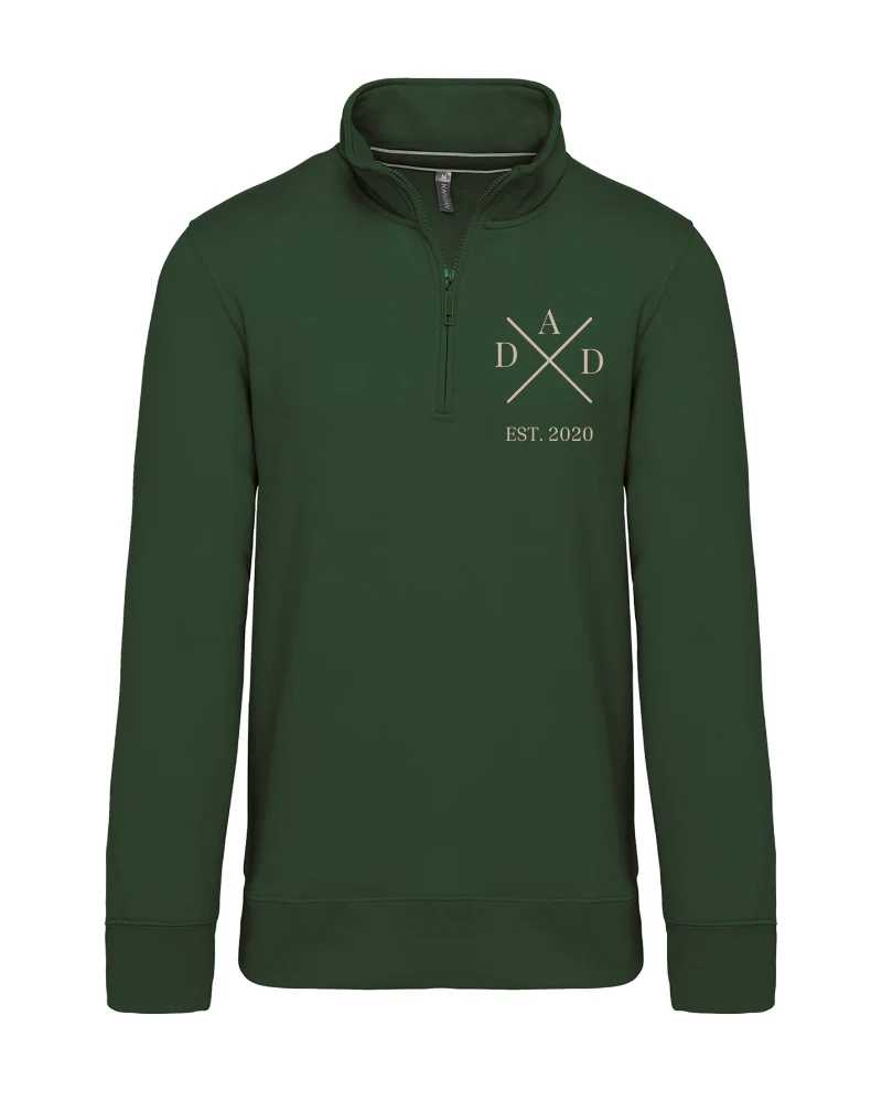 SUDADERA ZIP UNISEX PERSONALIZADA CRUZ - Image 6