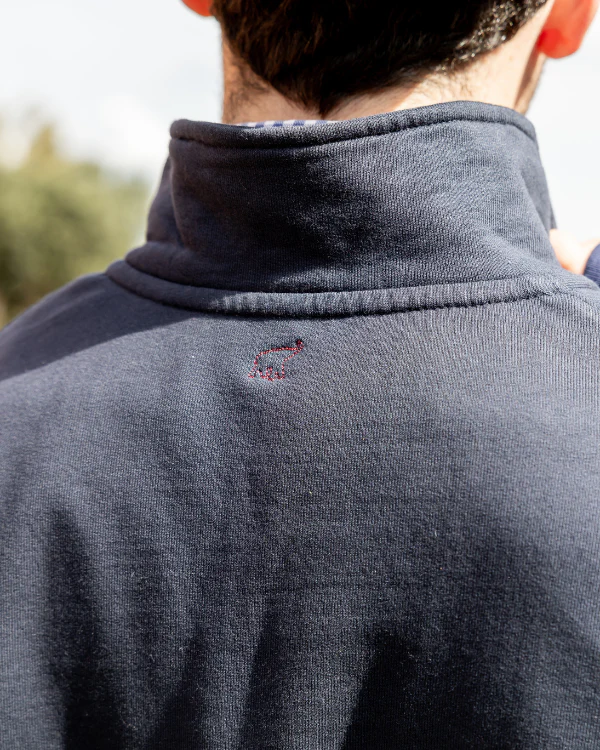 SUDADERA ZIP UNISEX PERSONALIZADA OSO MARINERO - Image 6