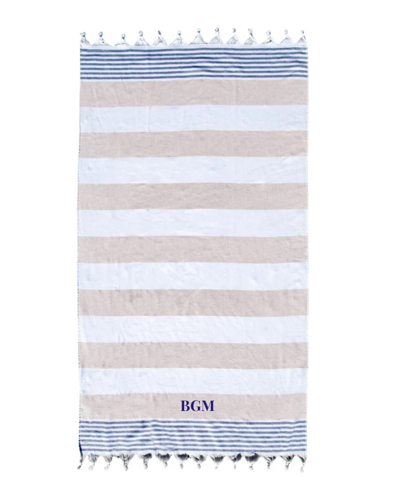 Toalla Begur Personalizada Beige - Image 7