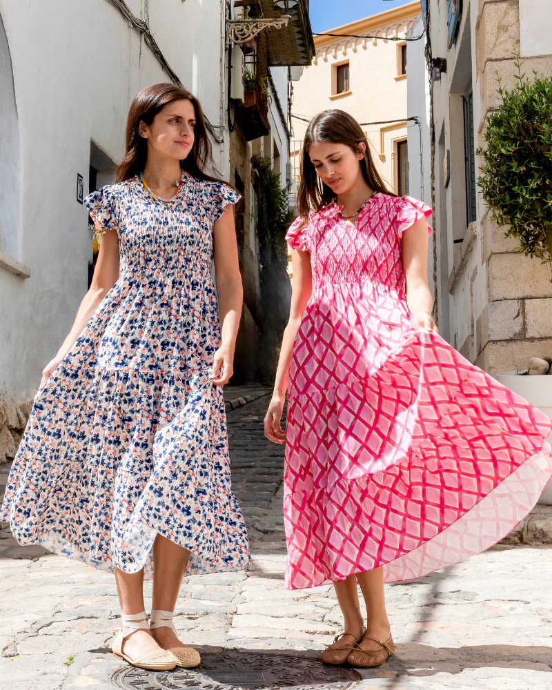 Vestido blue flowers - Image 6