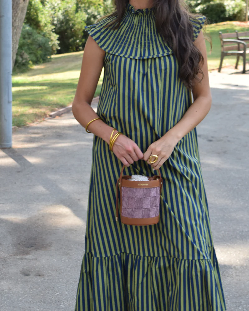 Vestido Jazmin Green Stripes - Image 7