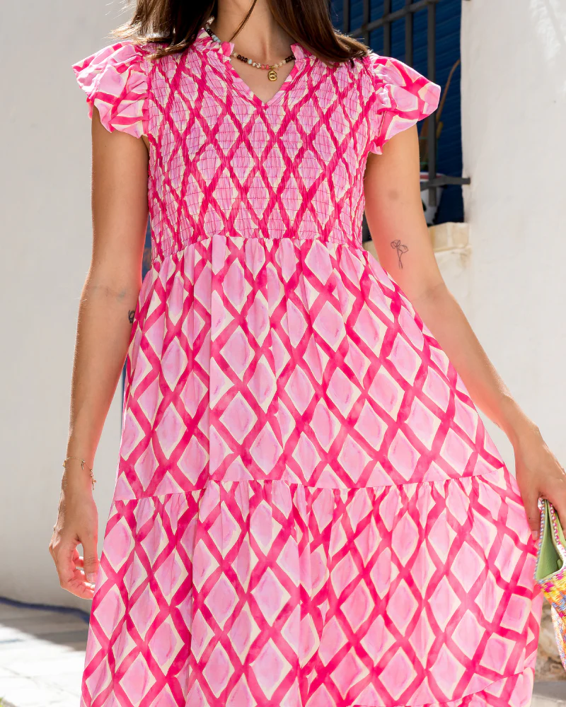 Vestido rombe pink - Image 4